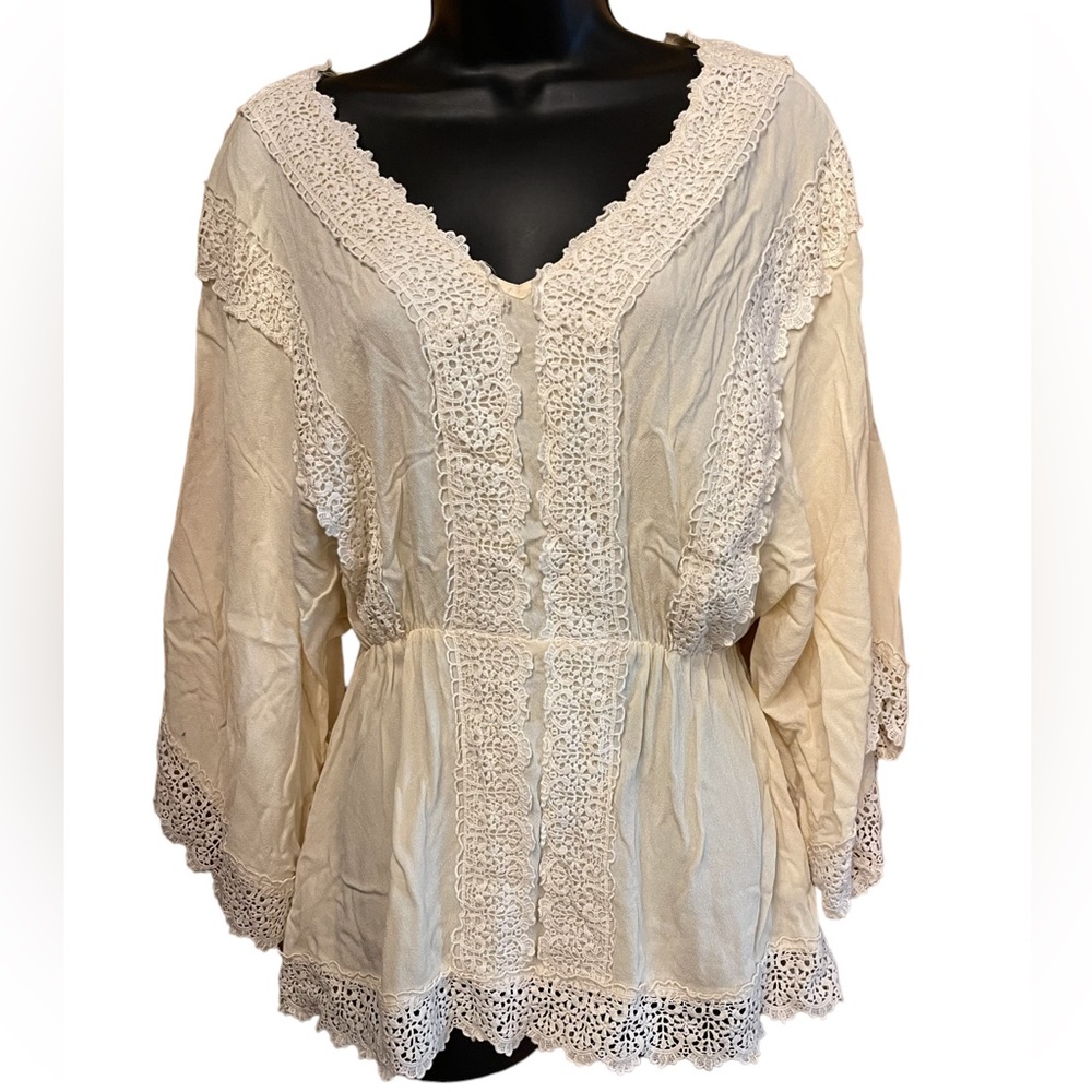 Andree Blue pretty blouse.